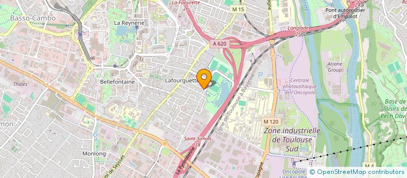 localisation de l'entreprise MADAME NINA MOSQUERA  TOULOUSE
