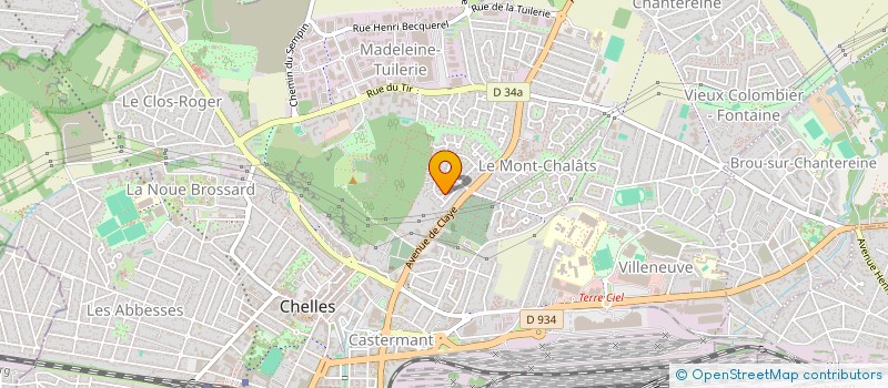 localisation de l'entreprise MADAME NINA NELSON  CHELLES