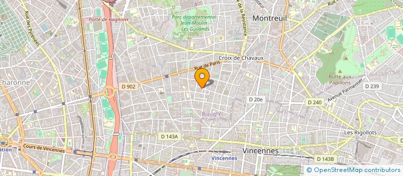localisation de l'entreprise MADAME NINA NINA CAMILLE MAYA LEMAIRE à MONTREUIL
