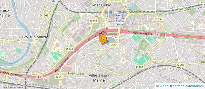 localisation de l'entreprise MADAME NINA NONO KENMEGNE  VILLIERS-SUR-MARNE