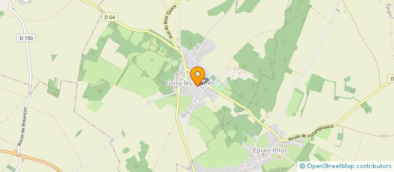 localisation de l'entreprise MADAME NINA NOTHOMB  GRISY-LES-PLATRES