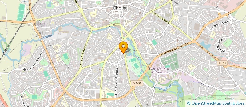 localisation de l'entreprise MADAME NINA OLLIVIER à CHOLET