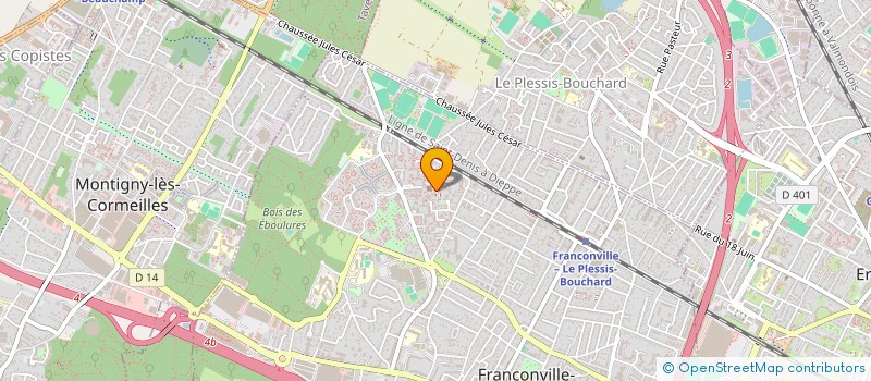 localisation de l'entreprise MADAME NINA PARAGE  FRANCONVILLE