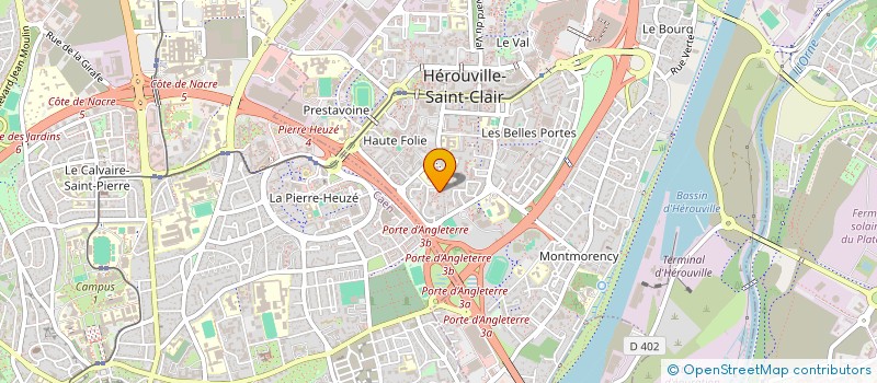 localisation de l'entreprise MADAME NINA PEREZ à HEROUVILLE-SAINT-CLAIR