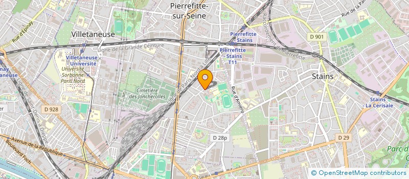 localisation de l'entreprise MADAME NINA PICUASI DIAZ à PIERREFITTE-SUR-SEINE