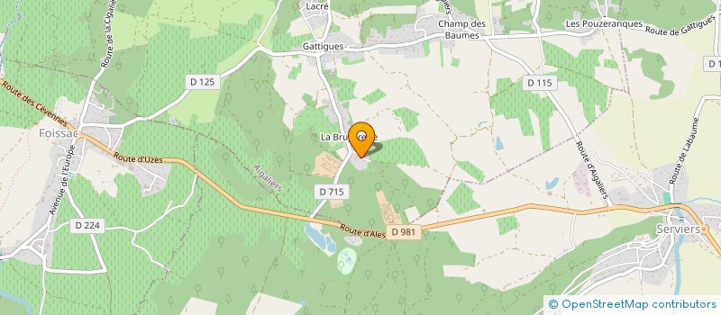 localisation de l'entreprise MADAME NINA PODGAIETSKY  AIGALIERS