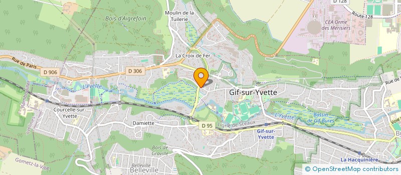 localisation de l'entreprise MADAME NINA RADIGON à GIF-SUR-YVETTE