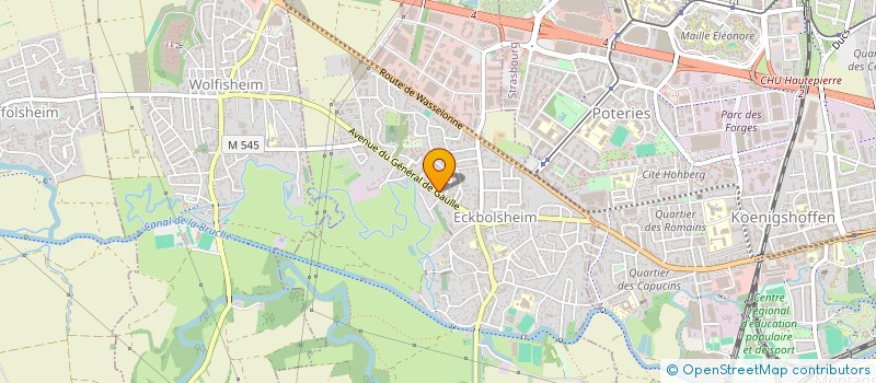 localisation de l'entreprise MADAME NINA ROTH  ECKBOLSHEIM