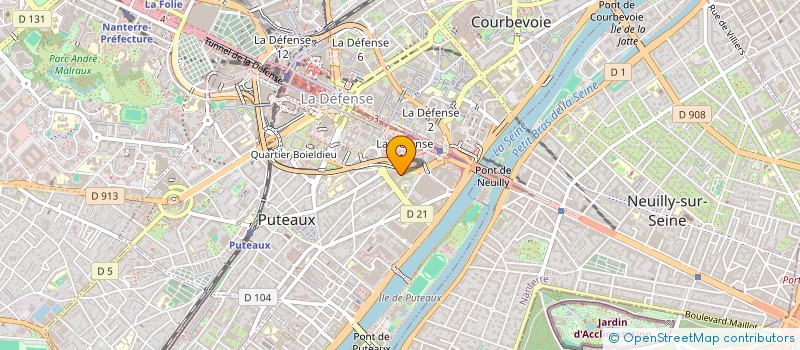 localisation de l'entreprise MADAME NINA ROUKOZ  PUTEAUX