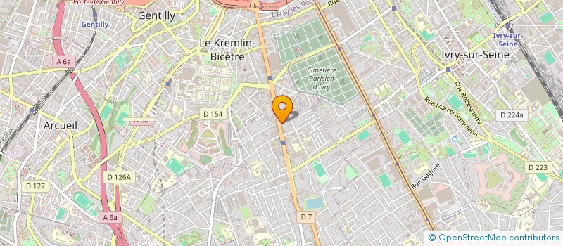 localisation de l'entreprise MADAME NINA ROUSSEAU à VILLEJUIF