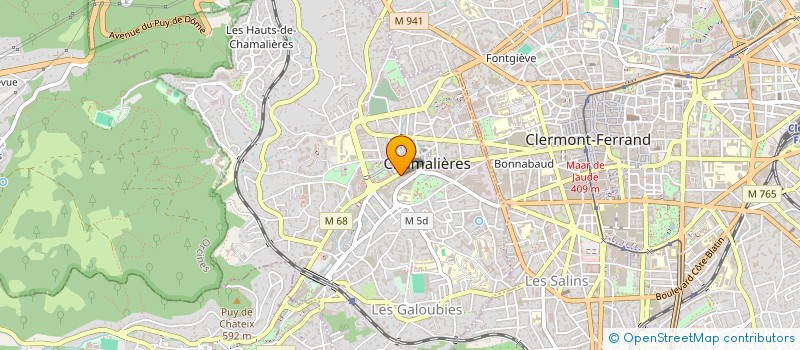 localisation de l'entreprise MADAME NINA ROY à CHAMALIERES