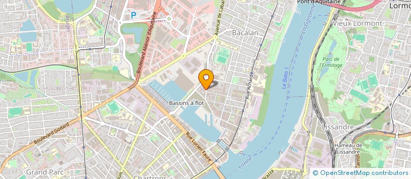 localisation de l'entreprise MADAME NINA ROZEC  BORDEAUX