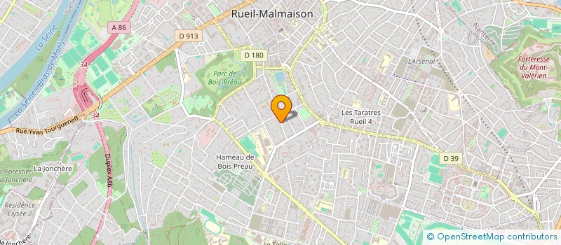 localisation de l'entreprise MADAME NINA RYSZFELD à RUEIL-MALMAISON