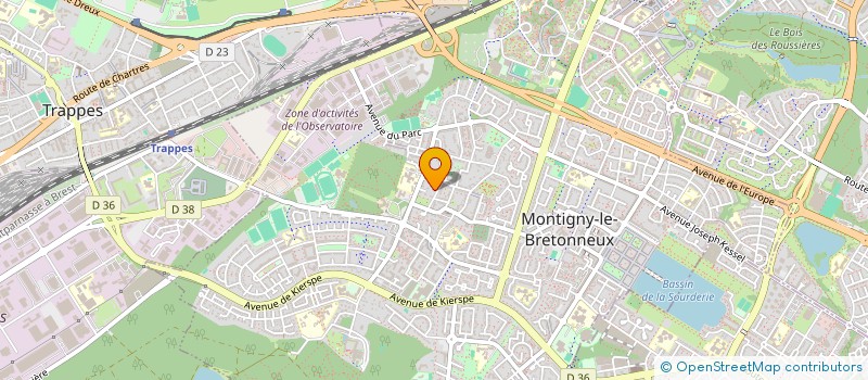 localisation de l'entreprise MADAME NINA SAINT-DENIS à MONTIGNY-LE-BRETONNEUX