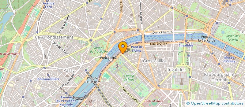 localisation de l'entreprise MADAME NINA SAMARKINA  PARIS