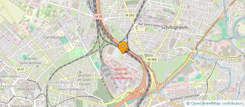 localisation de l'entreprise MADAME NINA SANTINI à STRASBOURG