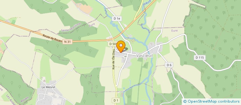 localisation de l'entreprise MADAME NINA SEDARD  VASCUIL