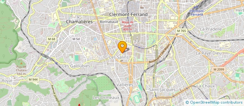 localisation de l'entreprise MADAME NINA SEGAUT à CLERMONT-FERRAND