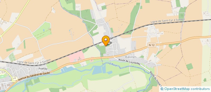 localisation de l'entreprise MADAME NINA SELLE  BALINES