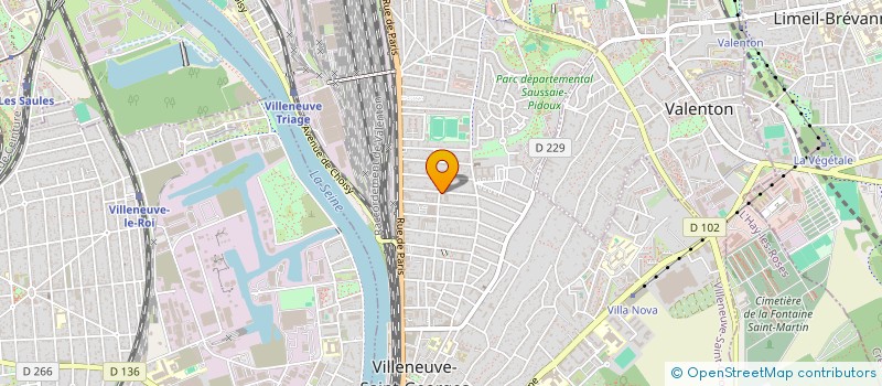 localisation de l'entreprise MADAME NINA SEREMET à VILLENEUVE-SAINT-GEORGES