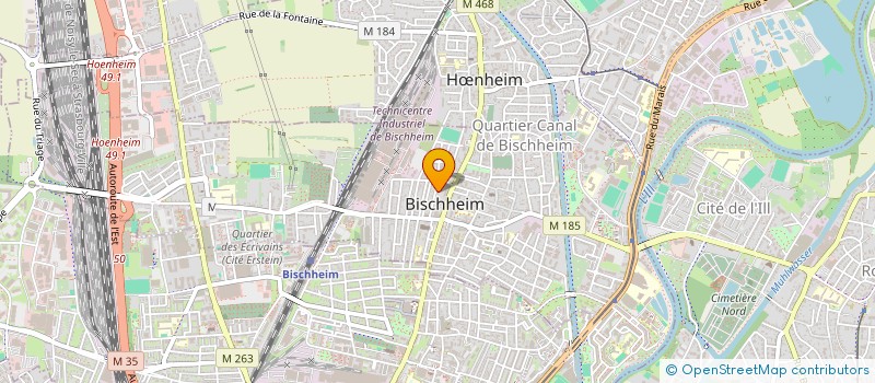 localisation de l'entreprise MADAME NINA TROESCH  BISCHHEIM