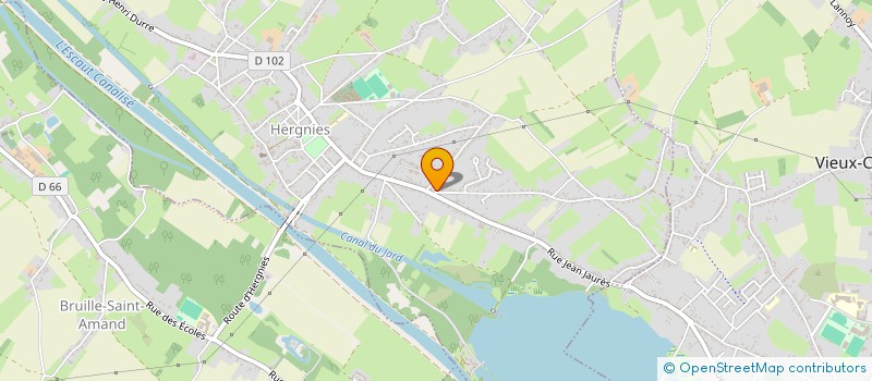 localisation de l'entreprise MADAME NINA TROMMER  HERGNIES