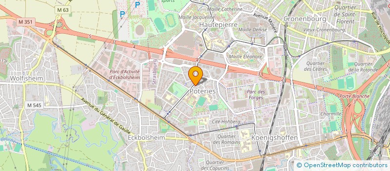 localisation de l'entreprise MADAME NINA UHLRICH  STRASBOURG