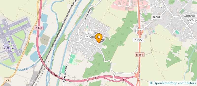 localisation de l'entreprise MADAME NINA VAUGON à MAREUIL-LES-MEAUX