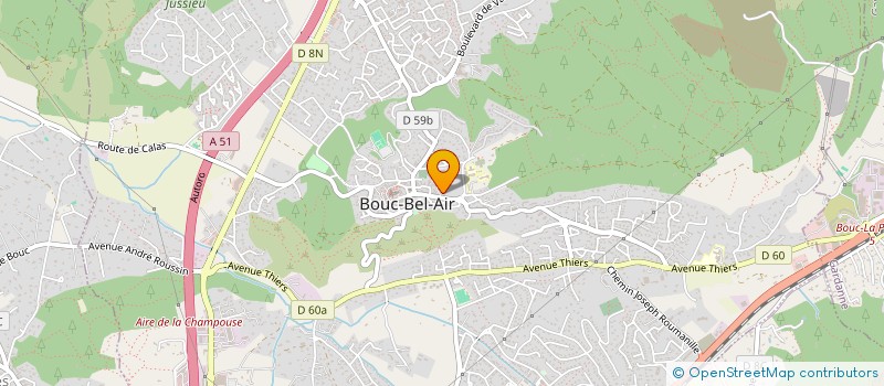 localisation de l'entreprise MADAME NINA VIAENE à BOUC-BEL-AIR