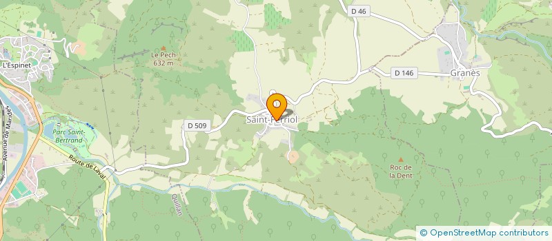 localisation de l'entreprise MADAME NINA VITALE  SAINT-FERRIOL