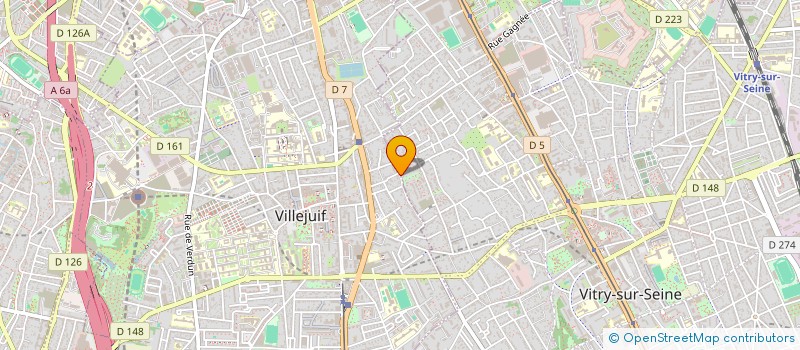 localisation de l'entreprise MADAME NINA WANG à VITRY-SUR-SEINE