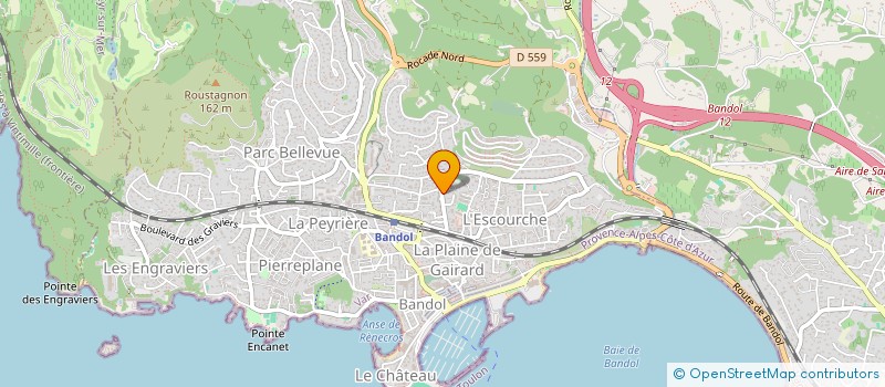 localisation de l'entreprise MADAME NINA YARDEMIAN  BANDOL