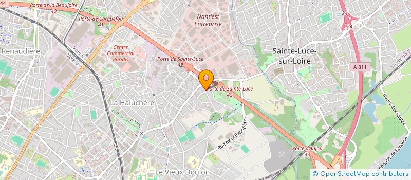 localisation de l'entreprise MADAME NINA YVERGNIAUX  NANTES