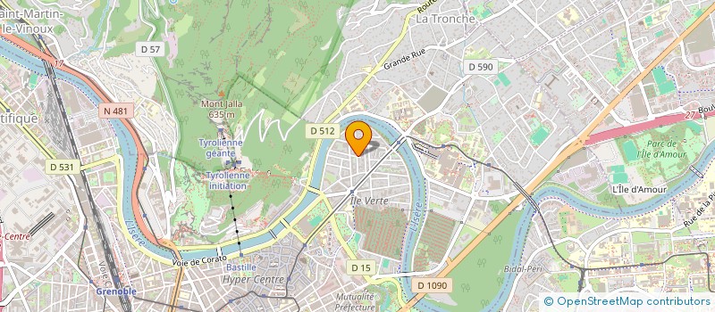 localisation de l'entreprise MADAME NINA ZAOUI  GRENOBLE