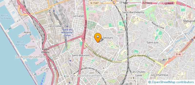 localisation de l'entreprise MADAME NINASSITA KEBE à MARSEILLE