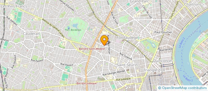 localisation de l'entreprise MADAME NINE BIOTEAU  BORDEAUX