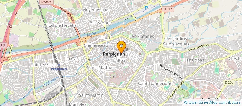 localisation de l'entreprise MADAME NINE PERRIS à PERPIGNAN