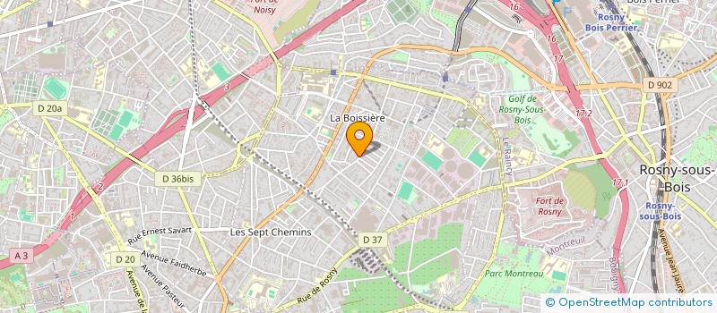 localisation de l'entreprise MADAME NINE-THI THANG GELLE à MONTREUIL