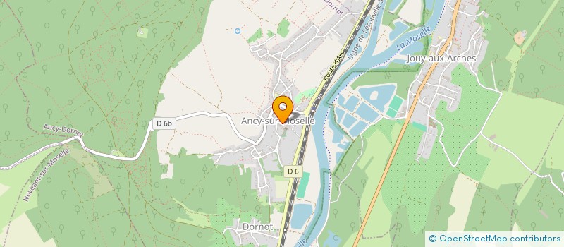 localisation de l'entreprise MADAME NINE VANKEYMEULEN  ANCY-DORNOT