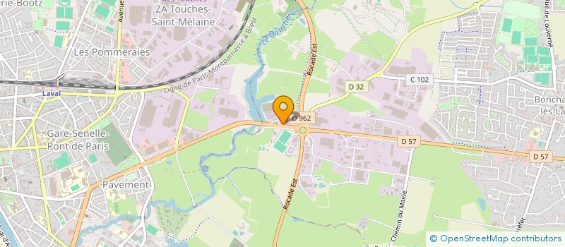 localisation de l'entreprise MADAME NINETTE MACALUSO  BONCHAMP-LES-LAVAL