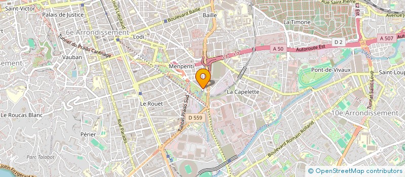 localisation de l'entreprise MADAME NINETTE ZEMMOUR à MARSEILLE 10EME
