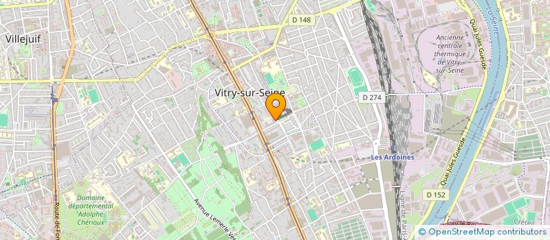 localisation de l'entreprise MADAME NING WANG à VITRY-SUR-SEINE