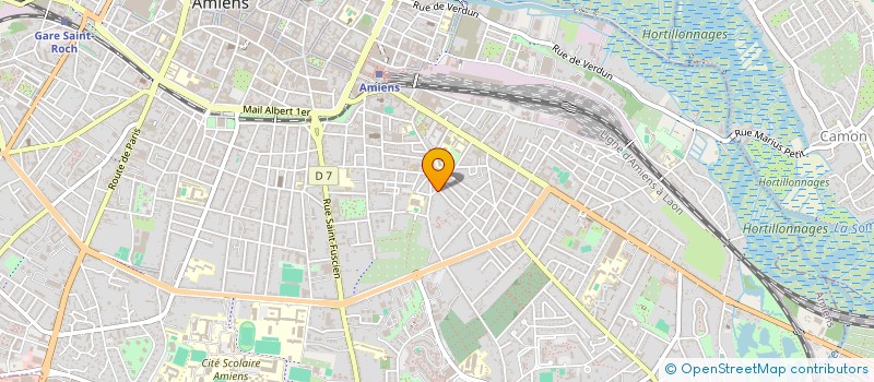 localisation de l'entreprise MADAME NINO BATIRASHVILI  AMIENS