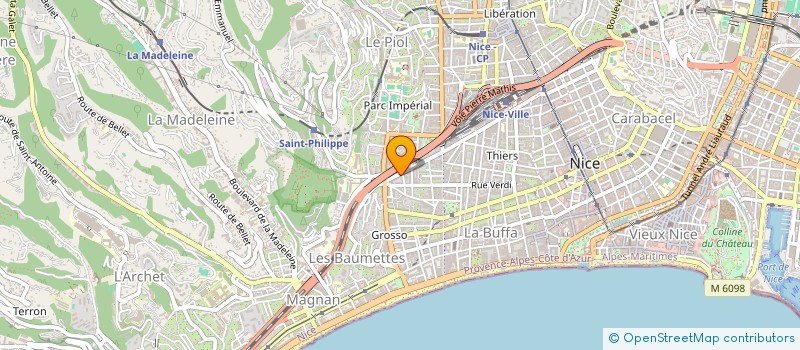 localisation de l'entreprise MADAME NINO EMUKHVARI  NICE