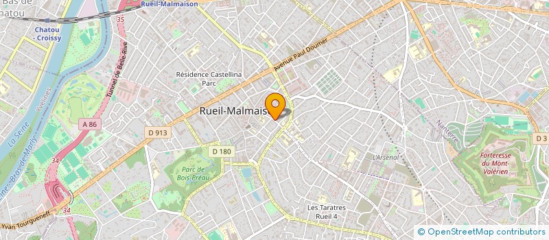 localisation de l'entreprise MADAME NINO JINTCHARASHVILI à RUEIL-MALMAISON
