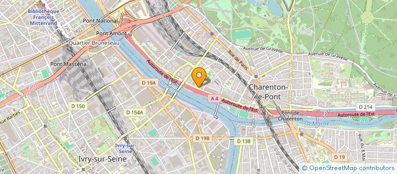 localisation de l'entreprise MADAME NINO REZESIDZE à CHARENTON-LE-PONT