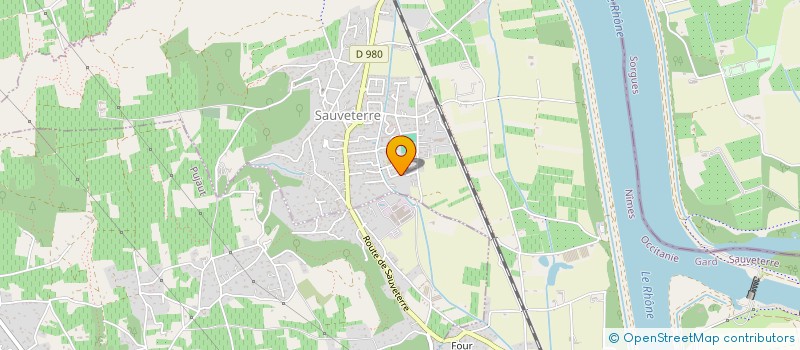 localisation de l'entreprise MADAME NINON BACHIBEUYUKIAN à SAUVETERRE