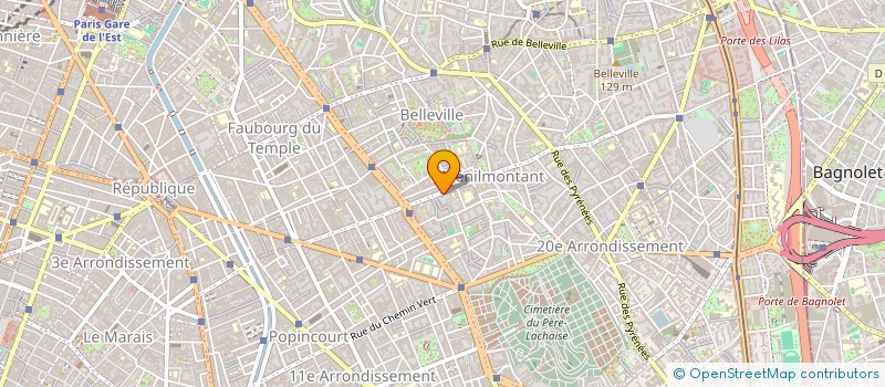 localisation de l'entreprise MADAME NINON BAROU-LAFORIE  PARIS