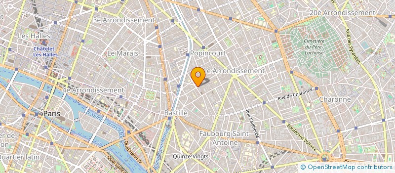 localisation de l'entreprise MADAME NINON BOF  PARIS