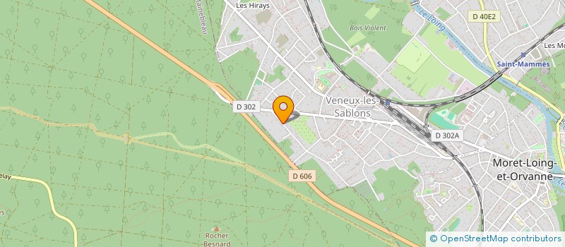 localisation de l'entreprise MADAME NINON BONNAIRE  MORET-LOING-ET-ORVANNE